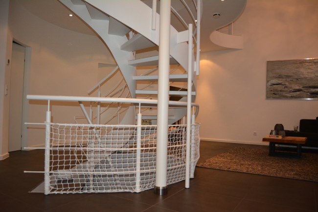 Kundenfoto von Stairway Safety Net by the m² 