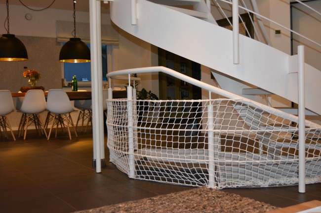 Kundenfoto von Stairway Safety Net by the m² 