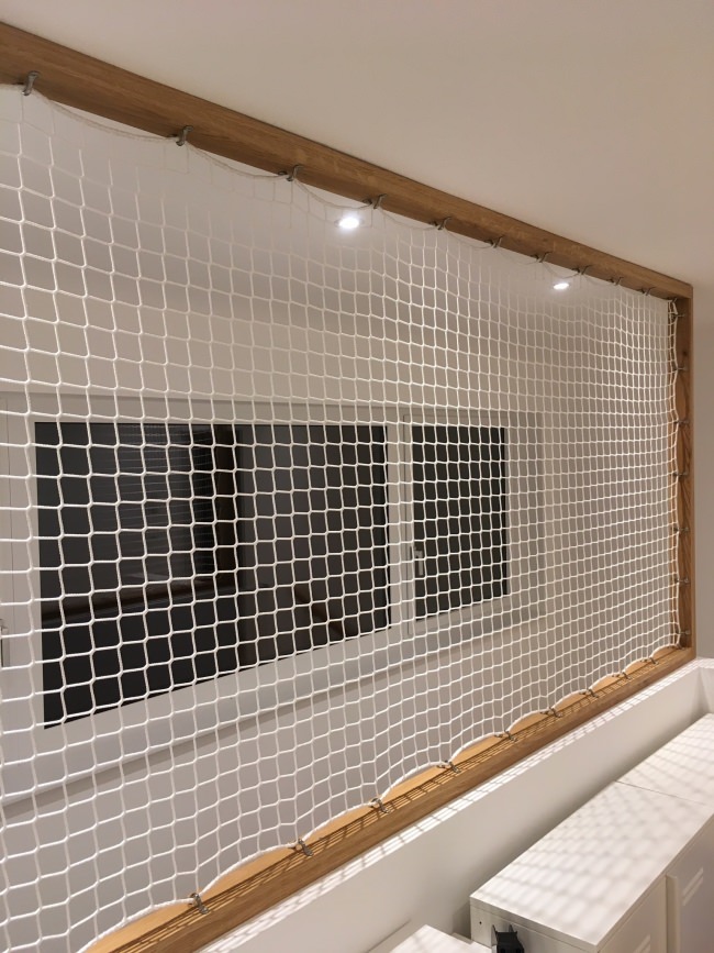 Kundenfoto von Staircase Safety Net by the m² (Made to Measure) 