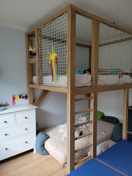Loft Safety Net by the m² (Custom-Made) | Safetynet365