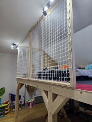 Loft Safety Net by the m² (Custom-Made) | Safetynet365