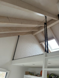 Loft Safety Net by the m² (Custom-Made) | Safetynet365