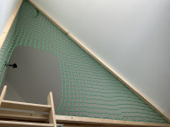 Custom-Made Bunk Bed Safety Net by the m² | Safetynet365
