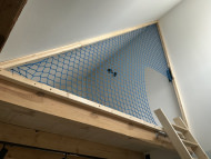 Custom-Made Bunk Bed Safety Net by the m² | Safetynet365