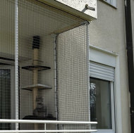 Cat Safety Net by the m² (Custom-Made) | Safetynet365
