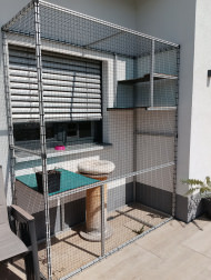 Cat Safety Net by the m² (Custom-Made) | Safetynet365