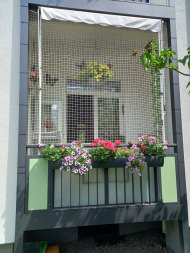 Cat Safety Net by the m² (Custom-Made) | Safetynet365