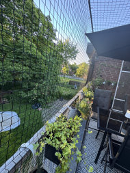 Cat Safety Net by the m² (Custom-Made) | Safetynet365