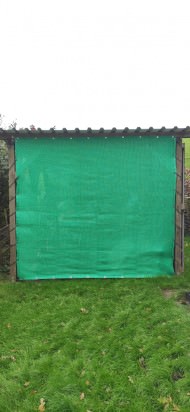 Air-Permeable Sheet by the m² (Custom-Made), Green | Safetynet365