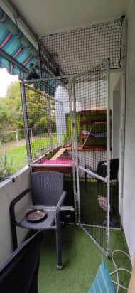 Extra Strong Cat Safety Net, Custom-Made | Safetynet365