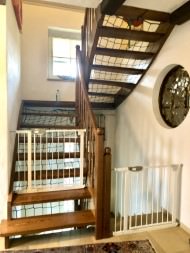 Fall Safety Net for Staircase Holes (Custom-Made) | Safetynet365