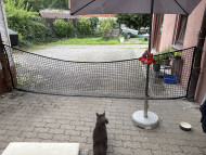 Courtyard Barrier Net - Available by the Meter | Safetynet365