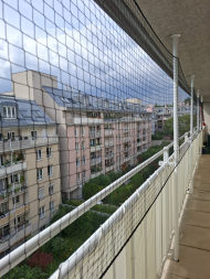 Bird Protection Net with Border, by the m² (Custom-Made) | Safetynet365