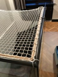 Staircase Fall Safety Net by the m² (Custom-Made) | Safetynet365