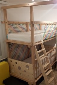 Loft Bed Net by the m² (Made to Measure) | Safetynet365