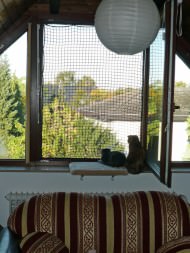 Cat Safety Net by the m² (Custom-Made) | Safetynet365