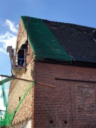 Safety Net for Tiles and Crumbling facades by the m² | Safetynet365