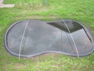 Close-Meshed Bird Net with Border (Made to Measure) | Safetynet365