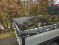 Trailer Cover Net by the m² (Custom-Made), Black | Safetynet365