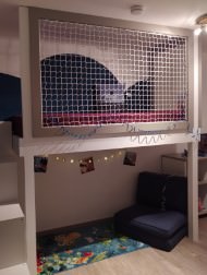 Loft Safety Net by the m² (Custom-Made) | Safetynet365