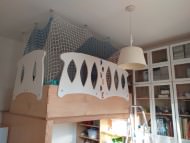 Loft Bed Net by the m² (Made to Measure) | Safetynet365