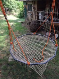 Custom-Made Securing Net (by the m²) 5.0/30 mm, Green | Safetynet365