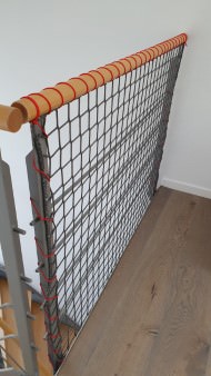 Staircase Safety Net by the m² (Made to Measure) | Safetynet365