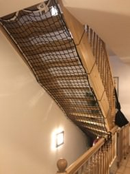 Fall Safety Net for Stair Well Holes (Made to Measure) | Safetynet365