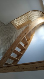 Safety Net for stairs/staircases by the m² | Safetynet365