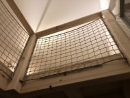 Staircase Safety Net by the m² (Made to Measure) | Safetynet365