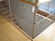 Staircase Safety Net by the m² (Made to Measure) | Safetynet365