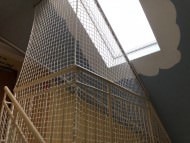 Stairway Safety Net by the m² | Safetynet365