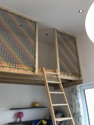 Loft Bed Net by the m² (Made to Measure) | Safetynet365