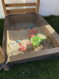 Sandbox Cover Net by the m² (Custom-Made) | Safetynet365