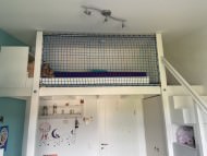 Custom-Made Bunk Bed Safety Net by the m² | Safetynet365