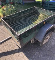 Trailer Cover Net by the m² (Custom-Made), Black | Safetynet365