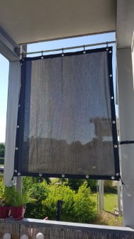 Opaque Screen Netting by the m² (Custom-Made) | Safetynet365