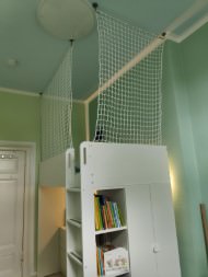 Loft Safety Net by the m² (Custom-Made) | Safetynet365