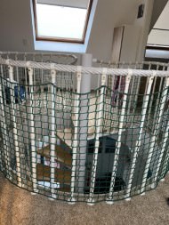 Loft Safety Net by the m² (Custom-Made) | Safetynet365