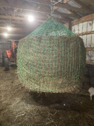 Round Bale Hay Net Made to Measure (60 mm Mesh) | Safetynet365