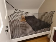 Kindergarten Safety Net by the m² (Custom-Made), Black | Safetynet365