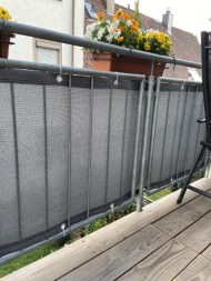 Opaque Screen Netting by the m² (Custom-Made) | Safetynet365