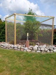 Close-Meshed Bird Net with Border (Made to Measure) | Safetynet365