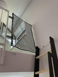 Kindergarten Safety Net by the m² (Custom-Made), Black | Safetynet365