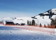 Ski piste boundary fence 50 m, Orange | Safetynet365