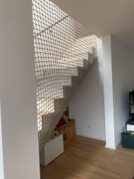 Safety Net for stairs/staircases by the m² | Safetynet365