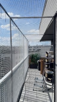 Extra Strong Cat Safety Net, Custom-Made | Safetynet365