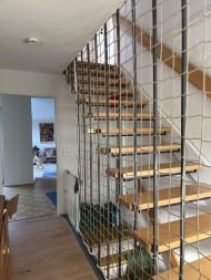 Fall Safety Net for Staircase Holes (Custom-Made) | Safetynet365