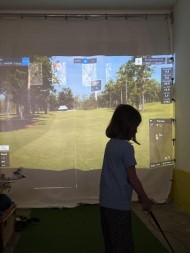 Golf Simulator Projection Screen (Made to Measure) | Safetynet365