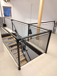 Safety Net by the m² (Ø 3.5 mm / 38 mm), Black | Safetynet365